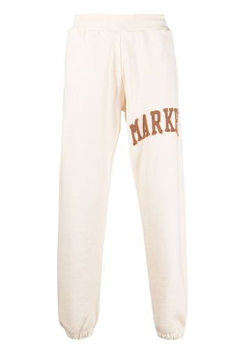 MARKET embroidered-logo track pants - Toni neutri