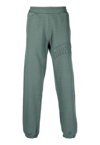 MARKET Pantaloni sportivi con applicazione - Verde