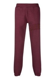 MARKET Pantaloni sportivi con applicazione - Rosso