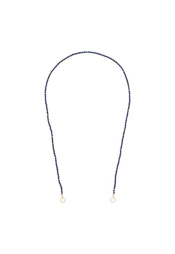 14K yellow gold Itty Bitty lapis lazuli necklace