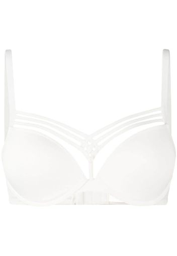 'Dame de Paris' ivory push up bra