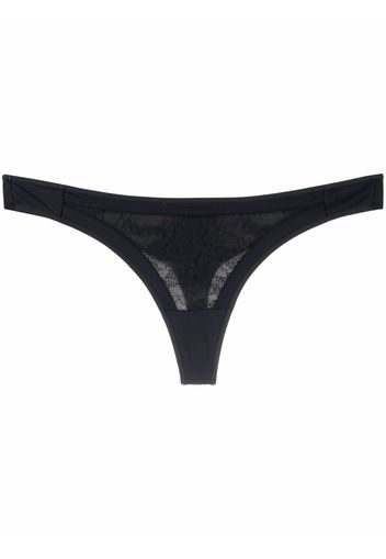 Marlies Dekkers Tanga Wing Power Butterfly - Nero