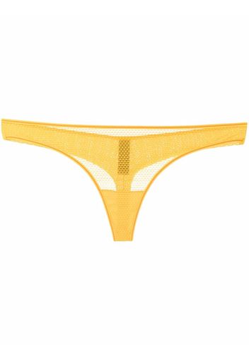 Marlies Dekkers Perizoma Lady Leaf Butterfly - Giallo