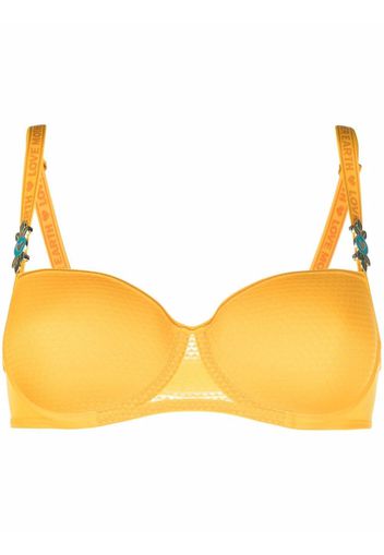 Marlies Dekkers Reggiseno a balconcino Lady Leaf - Grigio