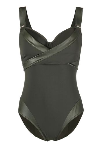 Marlies Dekkers Cache Coeur balcony one-piece - Verde