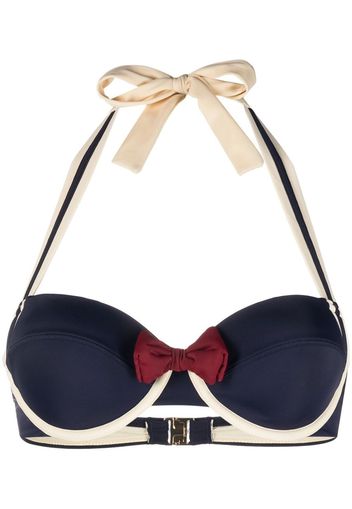 Marlies Dekkers Top bikini a balconcino Sailor Mary - Blu