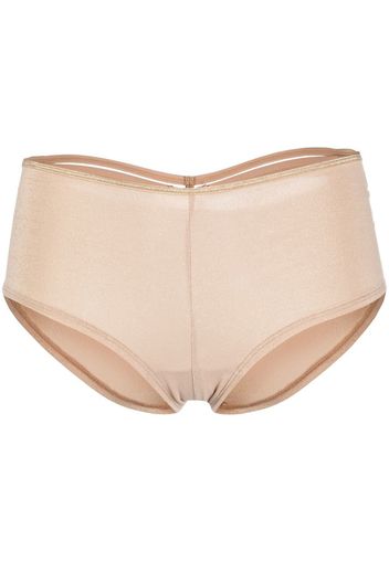 Marlies Dekkers Shorts Space Odyssey con taglio brasiliano - Toni neutri