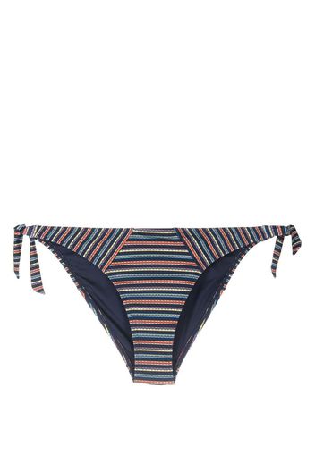 Marlies Dekkers Slip bikini a righe - Blu