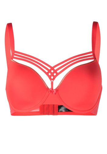 Marlies Dekkers Reggiseno a balconcino Dame De Paris imbottito - Rosso