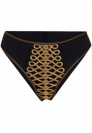 Marlies Dekkers Slip a vita alta - Nero