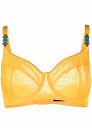 Marlies Dekkers Reggiseno a balconcino Lady Leaf - Giallo