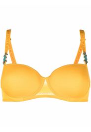 Marlies Dekkers Reggiseno a balconcino Lady Leaf - Grigio