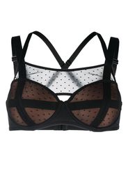 Marlies Dekkers Reggiseno a balconcino Flash Dance imbottito - Nero