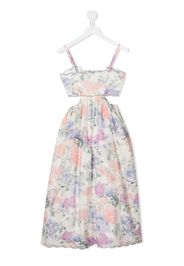 MARLO Amelia floral-print dress - Blu