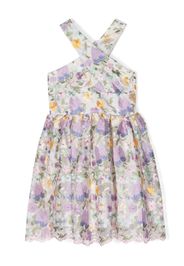 MARLO Dahlia empire-line dress - Bianco