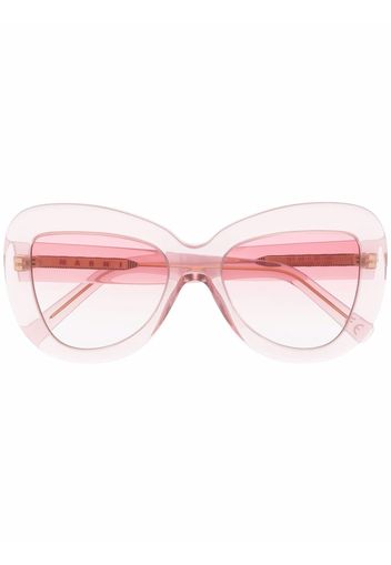 Marni Eyewear Occhiali da sole squadrati - Rosa