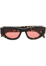 Marni Eyewear Occhiali da sole VGO con effetto tartarugato - Marrone