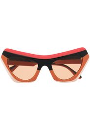Marni Eyewear Occhiali da sole cat-eye - Arancione