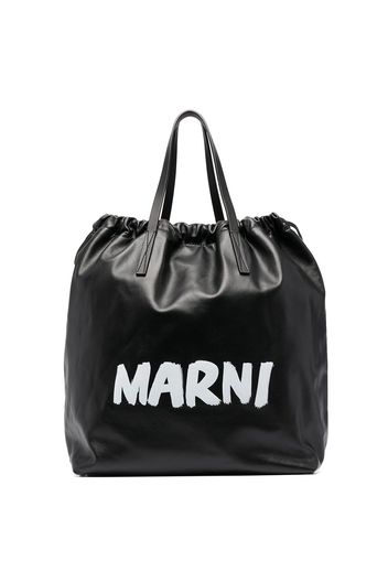 Marni Zaino con stampa Gusset - Nero