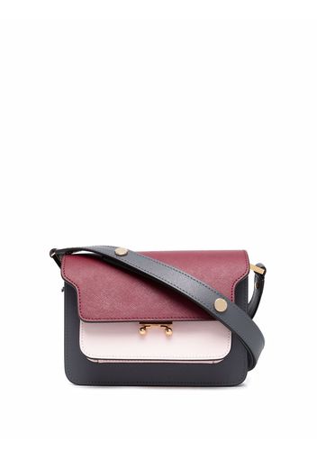 Marni Borsa a spalla con design color-block - Grigio