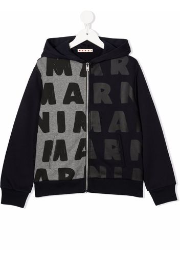 Marni Kids Felpa con stampa - Blu