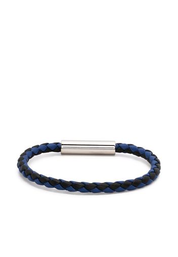 Marni woven leather bracelet - Blu