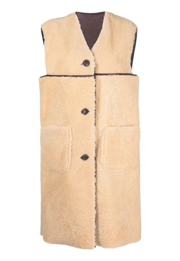 Marni Gilet reversibile - Toni neutri