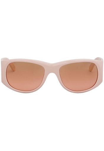 Marni wide-arm oval sunglasses - Rosa