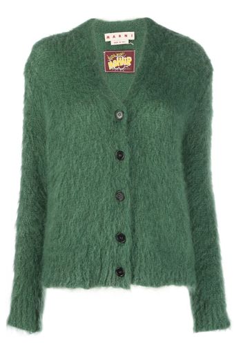 Marni V-neck buttoned cardigan - Verde