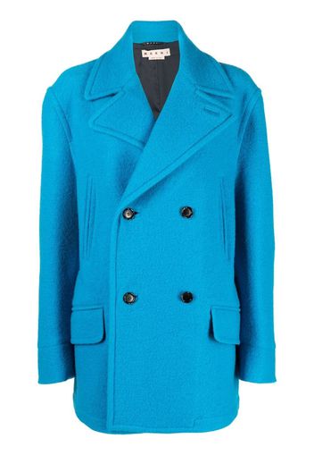 Marni Cappotto corto doppiopetto - Blu