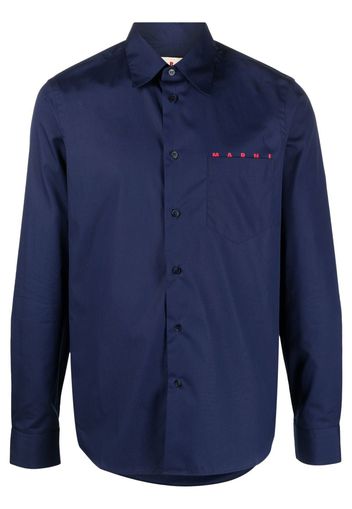 Marni Camicia con stampa - Blu