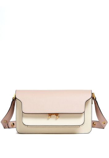 Marni Trunk colourblock shoulder bag - Rosa