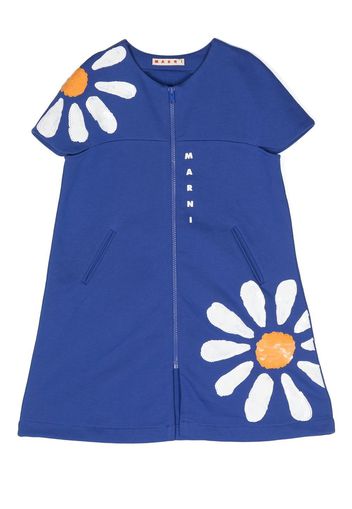 Marni Kids Abito con stampa - Blu