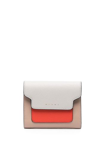 Marni colour-block leather purse - Toni neutri