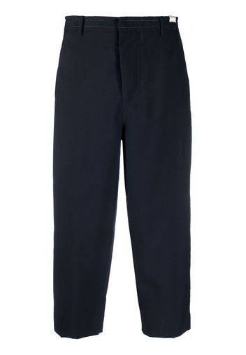 Marni cropped-leg trousers - Blu