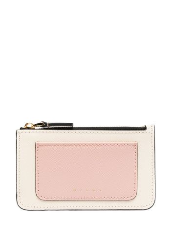 Marni tri-colour zipped wallet - Toni neutri