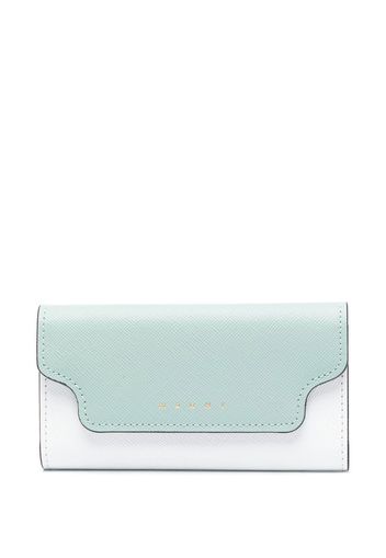 Marni two-tone leather keyholder - Bianco