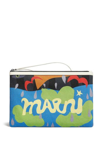 Marni Clutch con stampa - RSB54