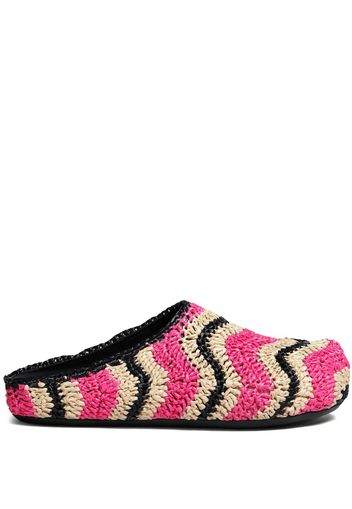 Marni Mules Sabot - Rosa