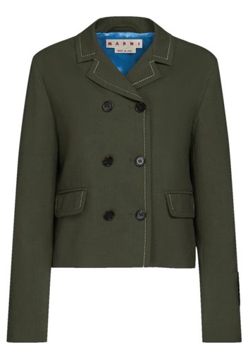 Marni Blazer crop - Verde