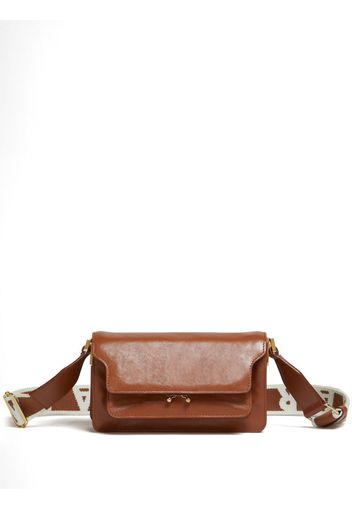 Marni Trunk Soft E/W shoulder bag - Marrone