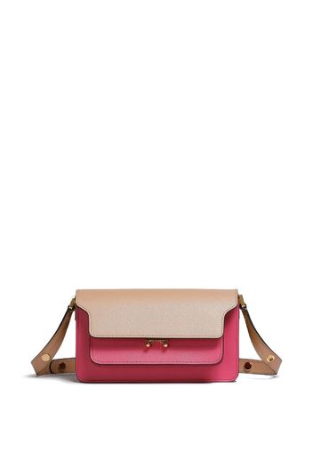 Marni Trunk leather shoulder bag - Rosa