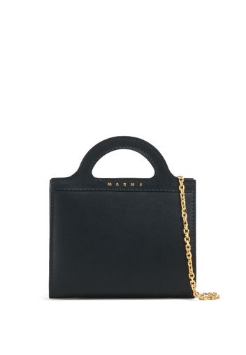 Marni Tropicalia leather wallet - Nero