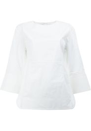 Marni cropped sleeve blouse - Bianco