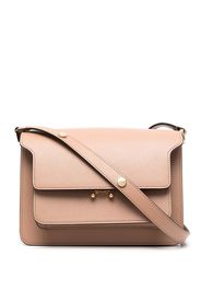 Marni Trunk multi-pocket shoulder bag - Marrone