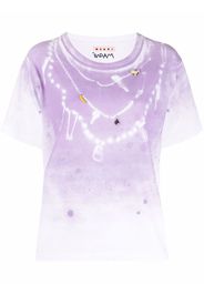 Marni T-shirt con decorazione - Bianco