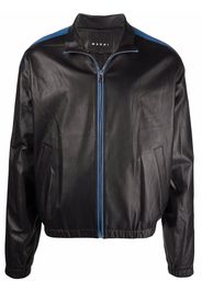 Marni side-stripe bomber jacket - Nero