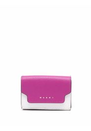 Marni Trunk colourblock wallet - Viola