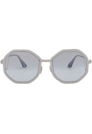 Marni geometric-frame detail sunglasses - Argento