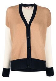 Marni Cardigan con design color-block - Toni neutri